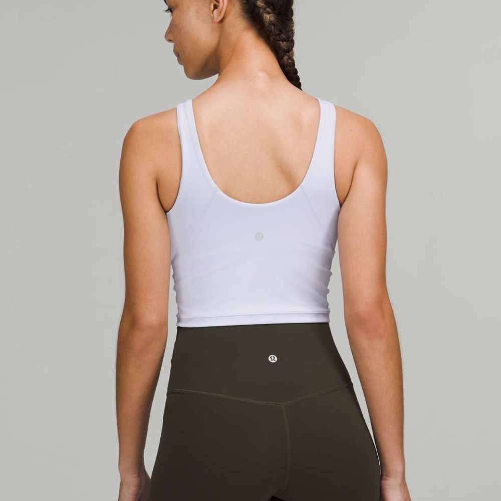 Lululemon Align High-Neck Tank Top Pastel Blue size 4 - Picture 1 of 4